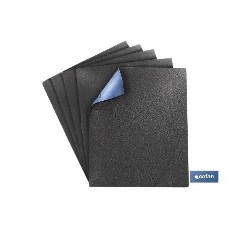 PLIEGO TELA ESMERIL METAL G.80 (230X280)   CAJA 50 UNID.