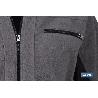 CHAQUETA POLAR MODELO WALKER 370 G/M GRIS-NEGRO TALLA XXXL