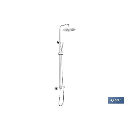 COLUMNA DUCHA CON GRIFO MONOMANDO 80- 1.40