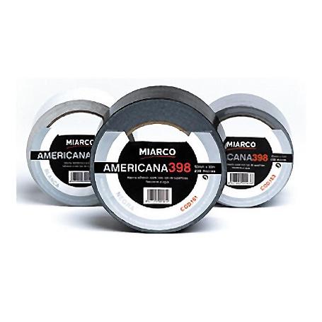 CINTA AMERICANA 50MM. PLATA ROLLO 30 M