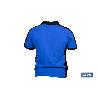 POLO FREYJA ELASTANO 210 G/M2 AZUL-NEGRO TALLA M