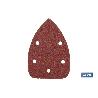 HOJA DE LIJADO LIJADORA MOUSE 5 AGUJEROS 100 X 140 MM G 120   CAJA 5 UNID.