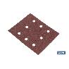 HOJA DE LIJADO LIJADORA ORBITAL 8 AGUJEROS 114 X 140 MM G 120   CAJA 5 UNID.