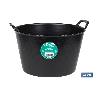 CAPAZO   NEGRO  RECICLADO  42 L   48.5 X 45 X 38 CM   CAJA 6 UNID.