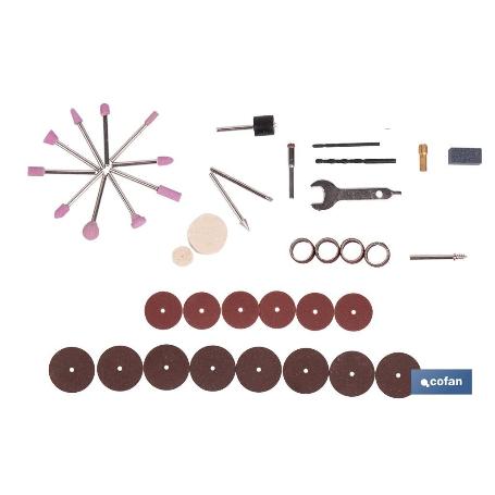 KIT ACCESORIOS MULTIHERRAMIENTA ROTATIVA 50001245