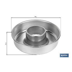 MOLDE ROSCO  ALUMINIO 28CM   CAJA 6 UNID.