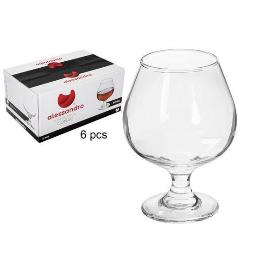 35 CLS COPA COÑAC BRANDY ECONOMICA ALESSANDRO - CAJA 6 UNIDADES