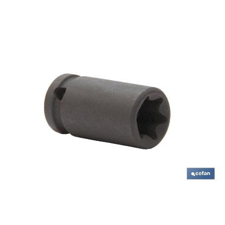 VASO IMPACTO 1/4 TORX E-5