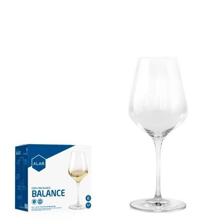 42 CLS COPA DEGUSTACION VINO BLANCO CRISTAL FINO BALANCE ALAR - CAJA 6 UNIDADES