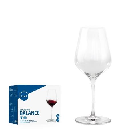 54 CLS COPA CATA VINO TINTO BALANCE ALAR - CAJA 6 UNIDADES
