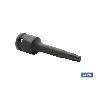 VASO IMPACTO 1/4 TORX MACHO T-5