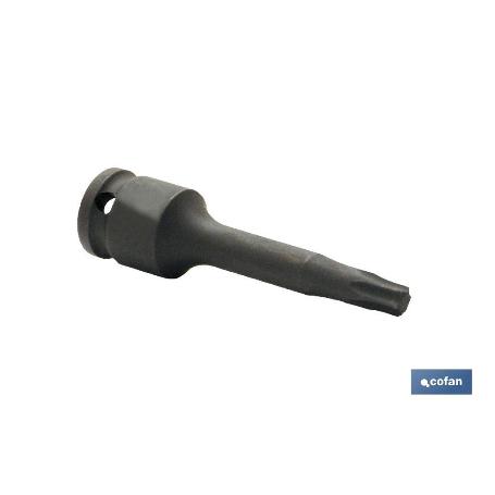 VASO IMPACTO 1/4 TORX MACHO T-6