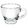 18 CLS TAZA CRISTAL CAPUCHINO MOD ISCHIA BORGONOVO - CAJA 6 UNIDADES