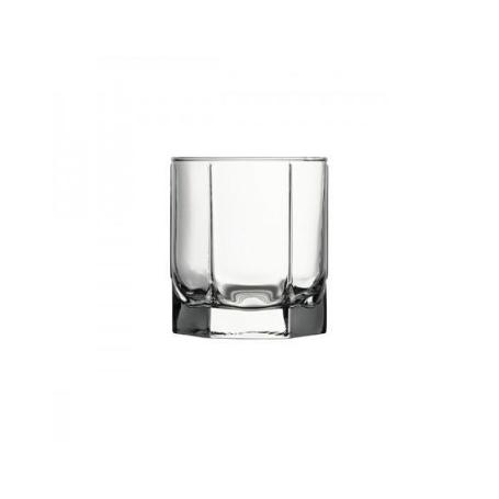31,5 CLS VASO OCTOGONAL WHISKY BAJO MOD SWING COK - CAJA 6 UNIDADES