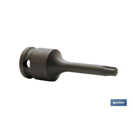 VASO IMPACTO 3/8 TORX MACHO T-9