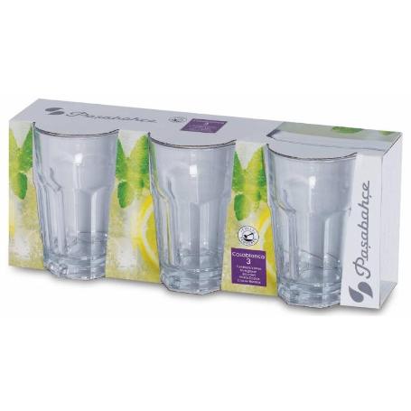 29 CLS VASO MOJITO CASABLANCA LONG DRINK SIMILAR VASO IKEA - CAJA 3 UNIDADES