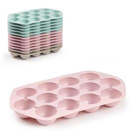 CUBITERA DE GOMA FLEXIBLE SIN OLOR 13 CUBITOS COLORES SURTIDOS PLASTICFORTE