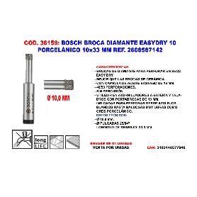 BROCA PRO CERAMIC DRY, 10 X 33 X 13 MM