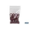 ARANDELA DE FIBRA ROJA M-14 X 20 X 1,5   CAJA 100 UNID.