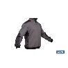 SUDADERA RANGER CUELLO CREMALLERA 280GMS GRIS-NEGRO T-L