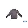 SUDADERA RANGER CUELLO CREMALLERA 280GMS AZUL-NEGRO T-S