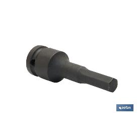 VASO IMPACTO 1/2 HEXAG. MACHO 8 MM