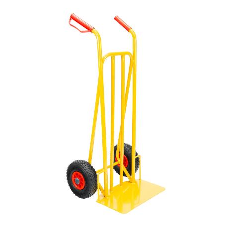 CARRETILLA ALMACEN / SACOS  RUEDAS NEUMATICAS LLANTAS PLASTICO