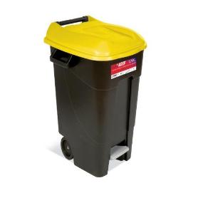 CONTENEDOR ECO TAYG 120 L AMARILLO PEDAL 423017