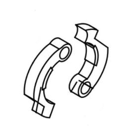 SOPORTE ZAPATA CON FERODO 3306172 VIRUTEX