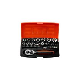 JGO LLAVES VASO 1/4 25 PZS SL25 BAHCO