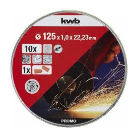 LATA 10 DISCS CORTE INOX 125X1MM 49712022