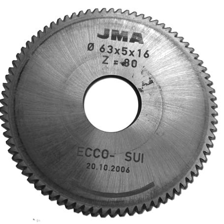 JMA FRESA Ø63 X 5 X 16   Z80 MAQUINA DUPLICADORA LLAVES