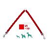 ARPPE ACOPLE DOS PERROS NYLON 49 CM X 2.5 CM BASIC RJ 4077012501