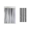 CORTINA DE PUERTA CINTA DUERO 90X210 Nº 11 GRIS-BLANCO 11285D
