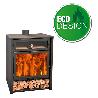 ESTUFA LEÑA ZEUX HORNO 800 ECODESING S-VERTICAL 150