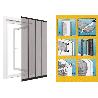 SIFER CORTINA MOSQUITERA FIBRA DE VIDRIO NEGRA 100 X 240 CM