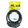 AVL CANDADO CABLE BICI-MOTO COMBINACION 10 X 100 4,5 MM PYM3786