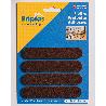 BRIPLAS FIELTRO ADHESIVO 4 U BANDA 100X18 MM MARRON 111M