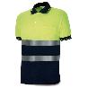 MARCA POLO MANGA CORTA ALTAVISIBIL AMARIAZUL T-XXL 1288PAVXCRYFA