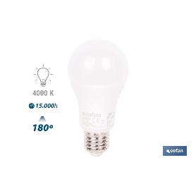 BOMBILLA CLASSIC CON SENSOR 9 W E27 806 LM 4000 K