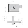 CERRADURA CVL 124A/  8/HE DERECHA