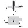 CERRADURA CVL 125A/  8/HE IZQUIERDA