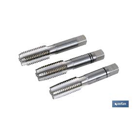SET 3 MACHOS MANUALES - W3/8 - 16 H