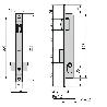 CERRADURA CVL 1963V/5  CARPINTERÍA METÁLICA