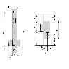 CERRADURA CVL 1983A25/5  CARPINTERÍA METÁLICA