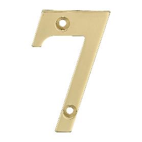 NUMERO 7 -M.4 LATON 10CM.