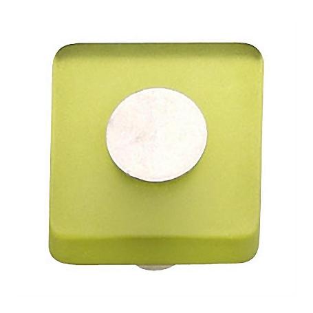 POMO CUADRADO METACRILATO VERDE 621VE