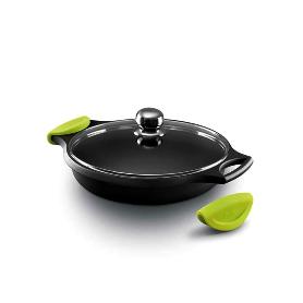 CACEROLA BAJA ALUMINIO FUNDIDO 36 CM KIWI