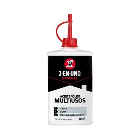 3 EN 1  LUBRICANTE ACEITERA  100 ML  GOTERO 34059