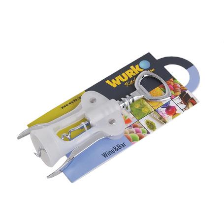 SACACORCHOS 2 BRAZOS TRANSPARENTE 25595